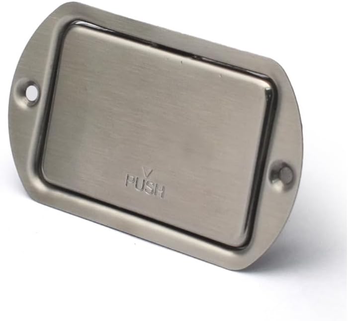 ROZILO Stainless Steel 9V Guitar battery Box Battery Cover Box Case Compartment for Active Guitar Bass Oval Style - Image 4